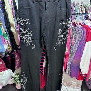 NWOT POL Black embellished Pants